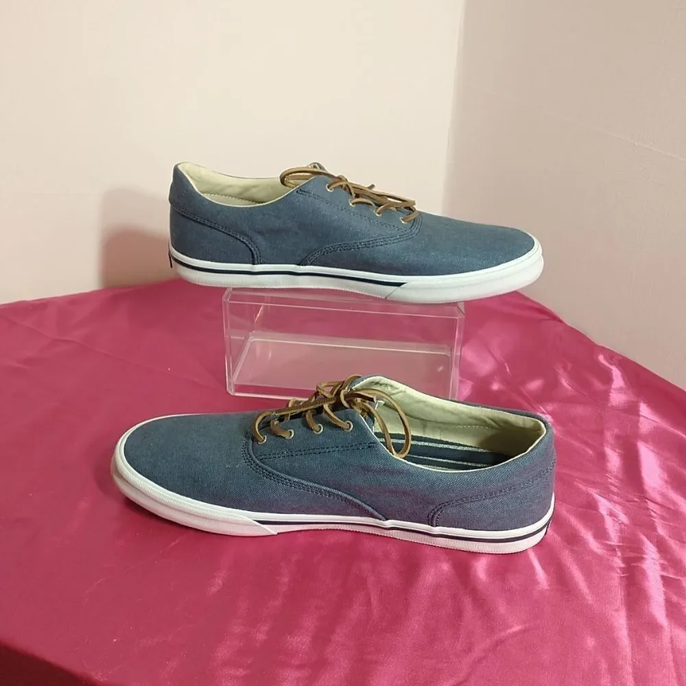 Sperry Mens SZ 13 Blue Striper II CVO SW Sneakers Shoes STS16797.